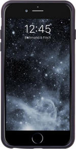 Richmond & Finch iPhone 7/8/SE2 kotelo, musta marmori