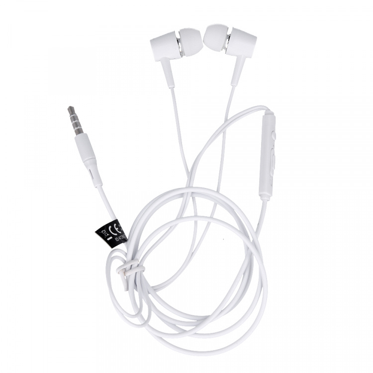 Setty Langalliset kuulokkeet 3.5mm, valkoinen