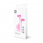 Setty Langalliset kuulokkeet 3.5mm, vaaleanpunainen