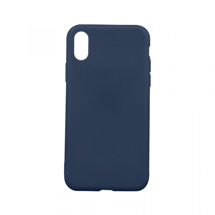 Matt TPU-kotelo iPhone 16 Pro Maxille, sininen