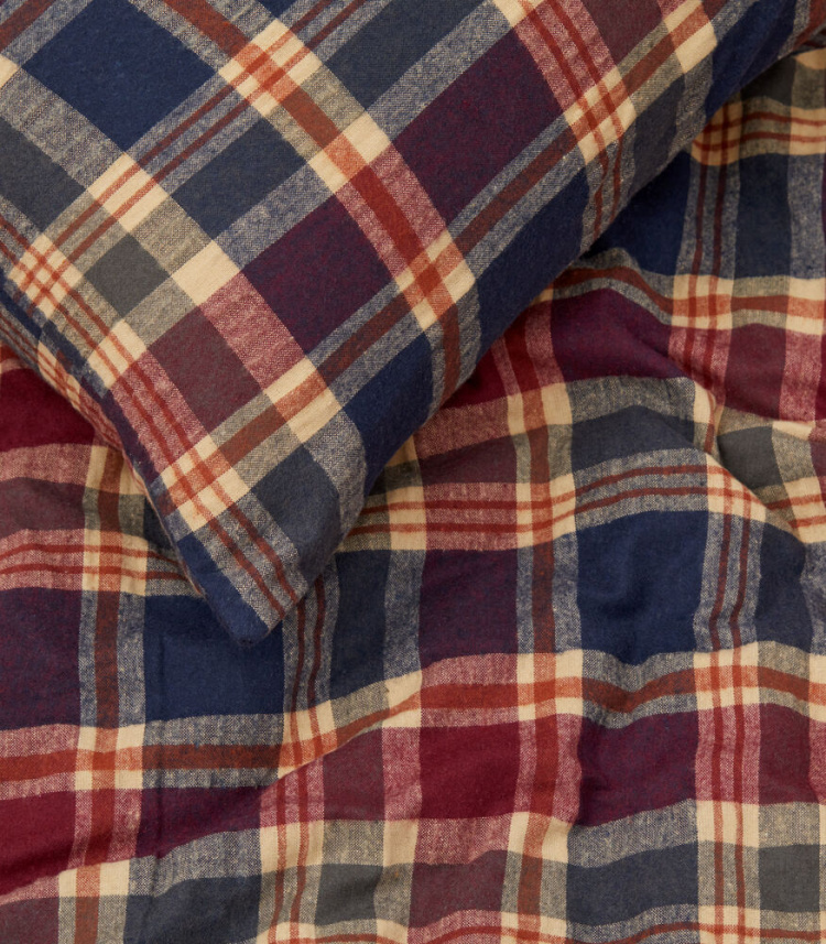 Lord Nelson Bäddset Mellbyn Flannel, Marinblå