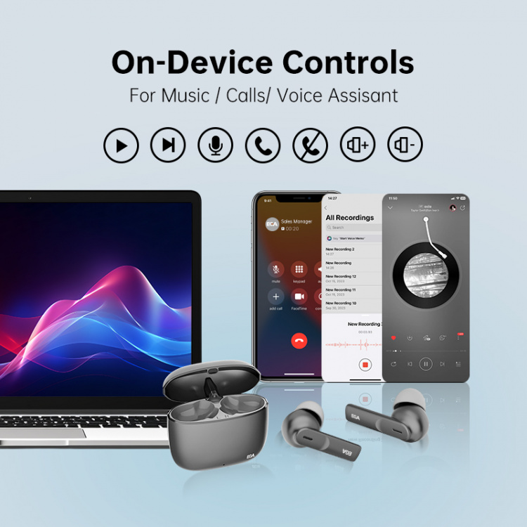 ET05 True Wireless Bluetooth -kuulokkeet, musta ET05 True Wireless Bluetooth -kuulokkeet, musta