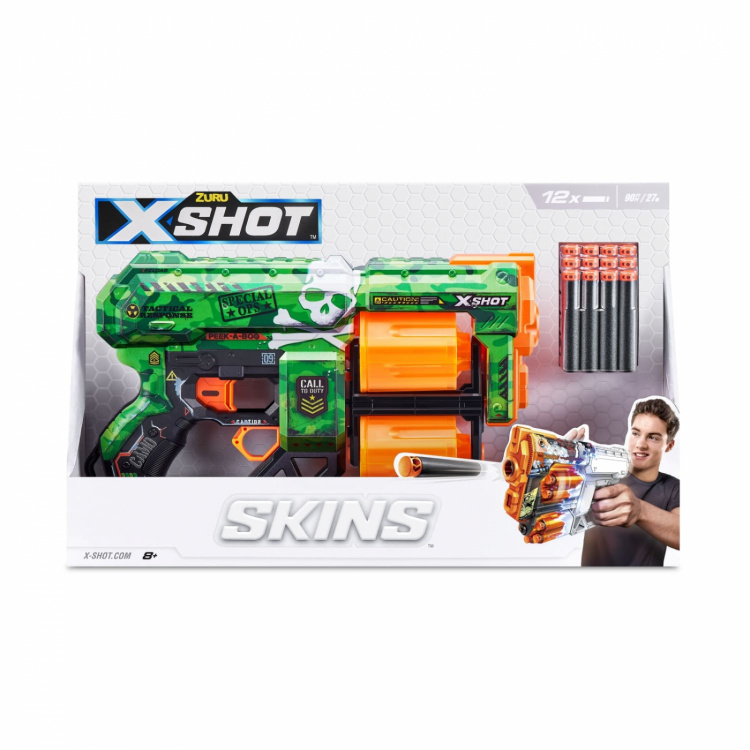 Zuru X-Shot Skins Dread Väri, vihreä