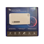 5G Hybrid Traveller Portable Wifi reititin SIM- ja eSIM-kortille 5G Hybrid Traveller Portable Wifi reititin SIM- ja eSIM-kortille