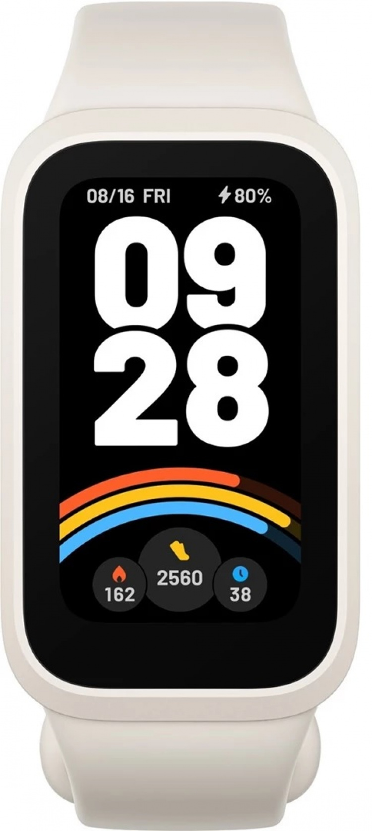 Xiaomi Smart Band 9 Active Beige Valkoinen