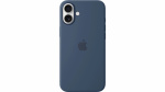 Apple iPhone 16 Plus Silicone Case with MagSafe - Denim Apple iPhone 16 Plus Silicone Case with MagSafe - Denim