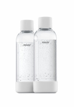 Mysoda PET-flaska 1L 2-pack, White