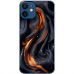 Kännykkäkuori Apple iPhone 12-laitteelle, jossa on Tulinen silkki kuvio