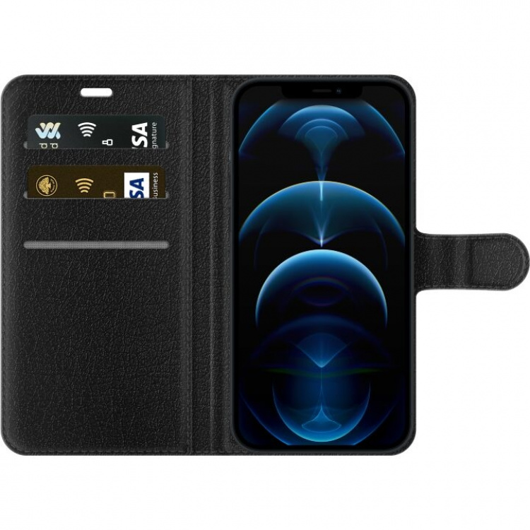 Lompakkokotelo Apple iPhone 12 Pro-laitteelle, jossa on Ylellinen Kuvio kuvio