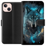 Lompakkokotelo Apple iPhone 13 mini-laitteelle, jossa on Susi kuvio