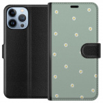 Lompakkokotelo Apple iPhone 13 Pro Max-laitteelle, jossa on Papinkello kuvio