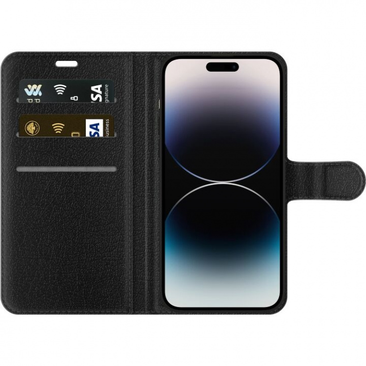 Lompakkokotelo Apple iPhone 15 Pro Max-laitteelle, jossa on Maagiset kukat kuvio