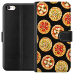 Lompakkokotelo Apple iPhone 5-laitteelle, jossa on Pizza kuvio