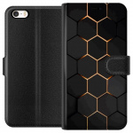 Lompakkokotelo Apple iPhone 5s-laitteelle, jossa on Ylellinen Kuvio kuvio