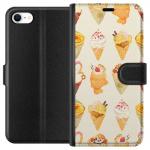 Lompakkokotelo Apple iPhone 6s-laitteelle, jossa on Lasinen kuvio