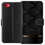 Lompakkokotelo Apple iPhone 7-laitteelle, jossa on Ylellinen linja kuvio