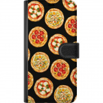 Lompakkokotelo Apple iPhone 7 Plus-laitteelle, jossa on Pizza kuvio