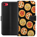 Lompakkokotelo Apple iPhone SE (2020)-laitteelle, jossa on Pizza kuvio Lompakkokotelo Apple iPhone SE (2020)-laitteelle, jossa on Pizza kuvio