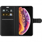 Lompakkokotelo Apple iPhone X-laitteelle, jossa on Lasinen kuvio