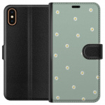 Lompakkokotelo Apple iPhone XS-laitteelle, jossa on Papinkello kuvio