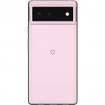 Kännykkäkuori Google Pixel 6-laitteelle, jossa on Sydän kuvio