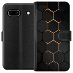 Lompakkokotelo Google Pixel 7a-laitteelle, jossa on Ylellinen Kuvio kuvio