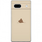 Kännykkäkuori Google Pixel 7a-laitteelle, jossa on Nalle kuvio