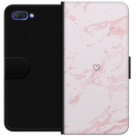 Lompakkokotelo Honor 10-laitteelle, jossa on Roosa Sydän kuvio