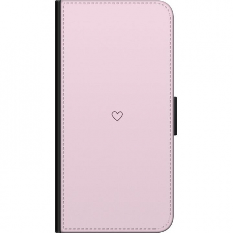 Lompakkokotelo Huawei P smart 2019-laitteelle, jossa on Sydän kuvio