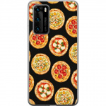 Kännykkäkuori Huawei P40-laitteelle, jossa on Pizza kuvio