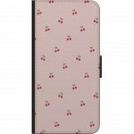 Lompakkokotelo Huawei P40 lite-laitteelle, jossa on Kirsikka kuvio