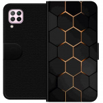 Lompakkokotelo Huawei P40 lite-laitteelle, jossa on Ylellinen Kuvio kuvio Lompakkokotelo Huawei P40 lite-laitteelle, jossa on Ylellinen Kuvio kuvio