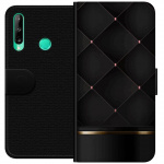 Lompakkokotelo Huawei P40 lite E-laitteelle, jossa on Ylellinen linja kuvio Lompakkokotelo Huawei P40 lite E-laitteelle, jossa on Ylellinen linja kuvio