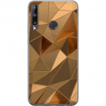 Kännykkäkuori Huawei P40 lite E-laitteelle, jossa on 3D Kulta kuvio Kännykkäkuori Huawei P40 lite E-laitteelle, jossa on 3D Kulta kuvio