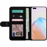 Lompakkokotelo Huawei P40 Pro-laitteelle, jossa on Kissan kuviointi kuvio
