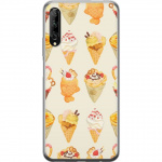 Kännykkäkuori Huawei P smart Pro 2019-laitteelle, jossa on Lasinen kuvio