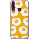 Kännykkäkuori Huawei Y6p-laitteelle, jossa on Paistettu muna kuvio Kännykkäkuori Huawei Y6p-laitteelle, jossa on Paistettu muna kuvio