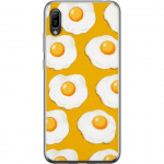 Kännykkäkuori Huawei Y6 Pro (2019)-laitteelle, jossa on Paistettu muna kuvio