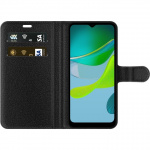 Lompakkokotelo Motorola Moto E13-laitteelle, jossa on Kultakiilto kuvio