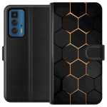 Lompakkokotelo Motorola Edge 20 Pro-laitteelle, jossa on Ylellinen Kuvio kuvio Lompakkokotelo Motorola Edge 20 Pro-laitteelle, jossa on Ylellinen Kuvio kuvio