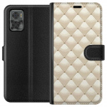 Lompakkokotelo Motorola Moto E22i-laitteelle, jossa on Kultakiilto kuvio Lompakkokotelo Motorola Moto E22i-laitteelle, jossa on Kultakiilto kuvio