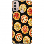 Kännykkäkuori Motorola Moto E40-laitteelle, jossa on Pizza kuvio