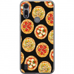 Kännykkäkuori Motorola Moto E6i-laitteelle, jossa on Pizza kuvio