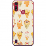 Kännykkäkuori Motorola Moto E6s (2020)-laitteelle, jossa on Lasinen kuvio