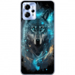 Kännykkäkuori Motorola Moto G13-laitteelle, jossa on Susi kuvio