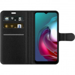 Lompakkokotelo Motorola Moto G30-laitteelle, jossa on Maagiset kukat kuvio