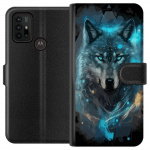 Lompakkokotelo Motorola Moto G30-laitteelle, jossa on Susi kuvio