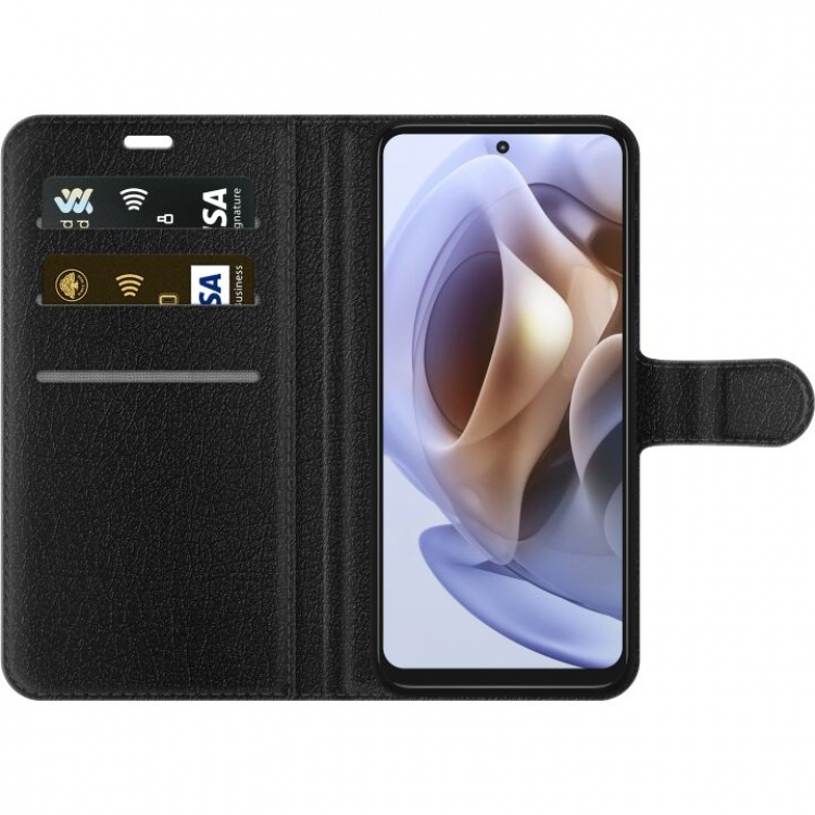 Lompakkokotelo Motorola Moto G31-laitteelle, jossa on 3D Kulta kuvio Lompakkokotelo Motorola Moto G31-laitteelle, jossa on 3D Kulta kuvio