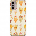 Kännykkäkuori Motorola Moto G41-laitteelle, jossa on Lasinen kuvio