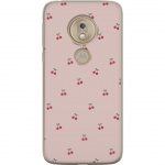 Kännykkäkuori Motorola Moto G7 Play-laitteelle, jossa on Kirsikka kuvio